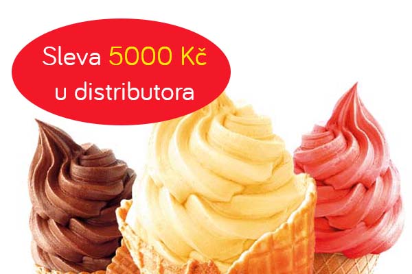 Nyní můžete získat 5.000 Kč na pronájem zmrzlinového stroje!